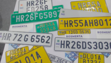 book hsrp number plate
